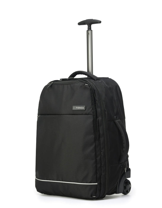 Tosca - AIR5055-TB Trolley backpack - Leopard