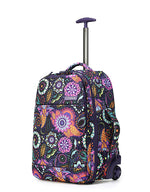 Tosca - SO LITE AIR5055-TB-F Onboard Trolley Backpack - Paisley