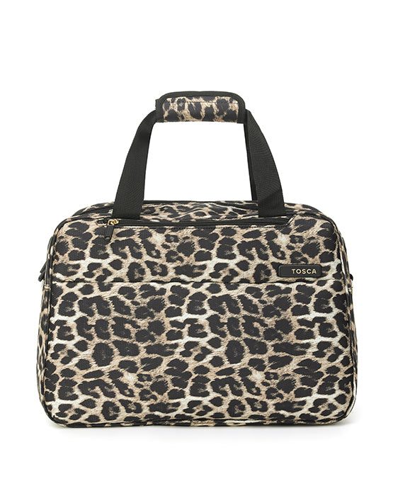 Tosca - SO LITE TOTE-E Onboard Tote Bag - Leopard