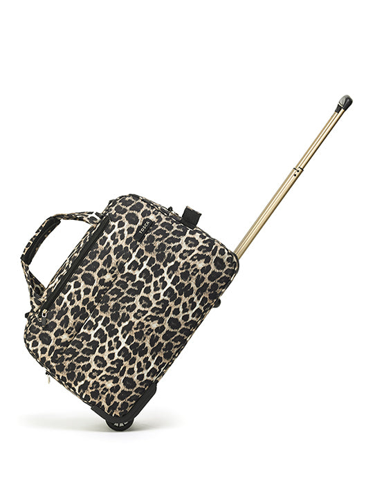 Tosca -AIR5055-WB-E SO LITE Onboard Wheel Bag - Leopard