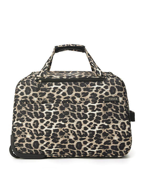 Tosca -AIR5055-WB-E SO LITE Onboard Wheel Bag - Leopard