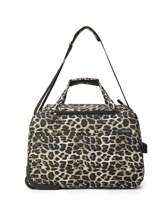 Tosca -AIR5055-WB-E SO LITE Onboard Wheel Bag - Leopard