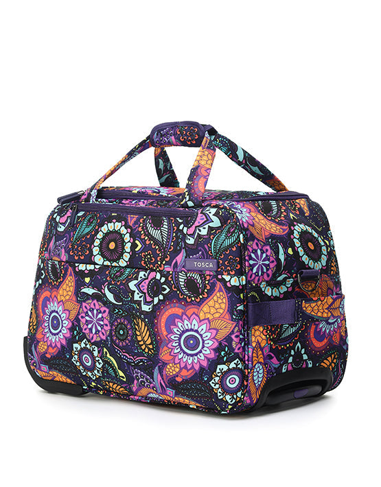 Tosca - So Lite AIR5055-Wb-F Onboard Wheel Bag - Paisley
