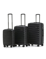 Aus Luggage - PILOT Set of 3 (L-M-S) - Black
