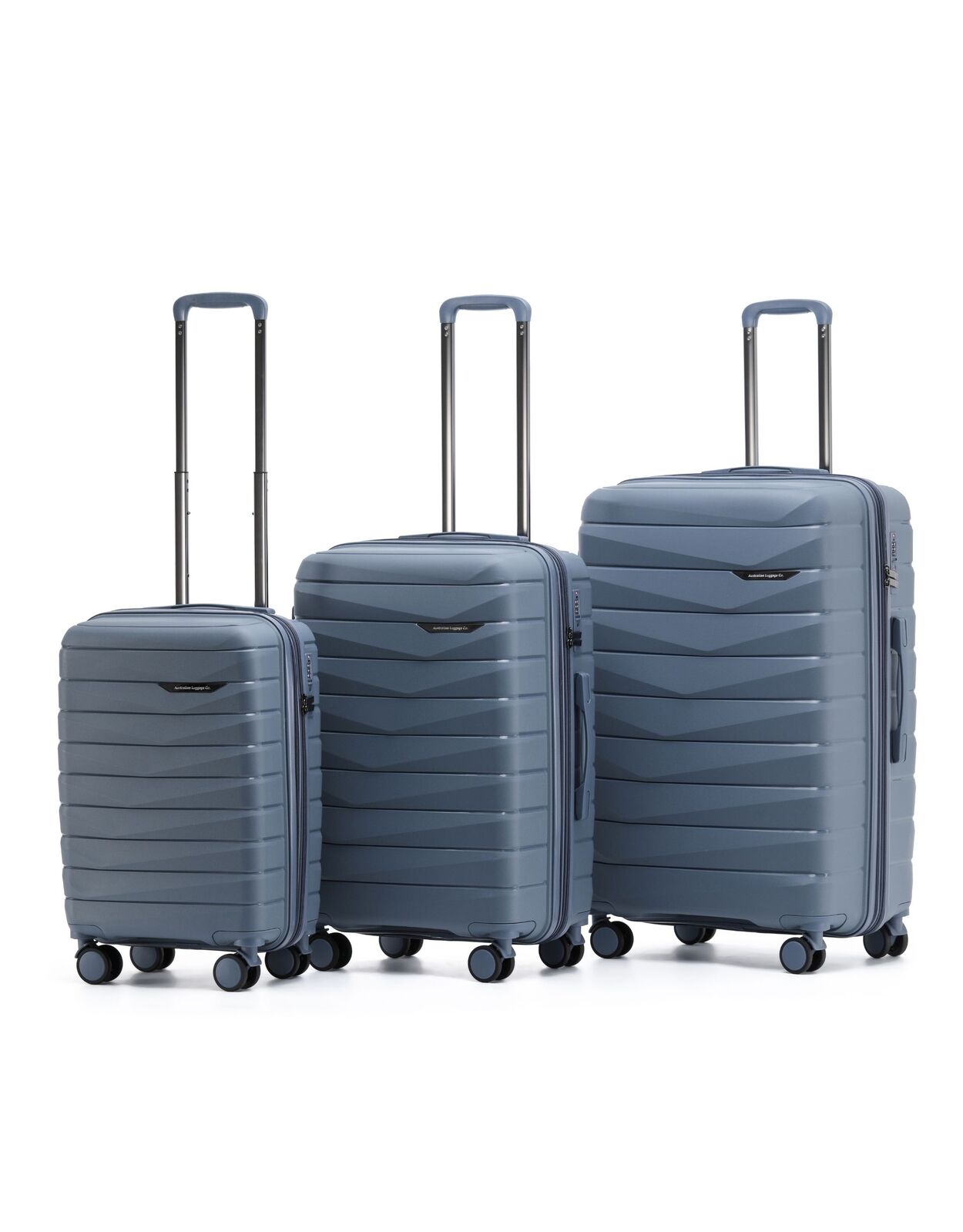 Aus Luggage - PILOT Set of 3 (L-M-S) - Slate