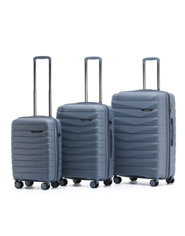 Aus Luggage - PILOT Set of 3 (L-M-S) - Slate - 0
