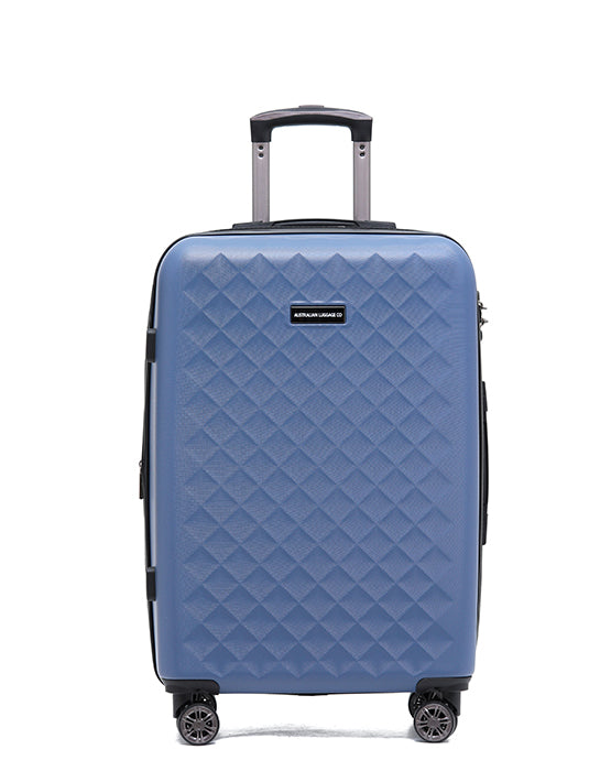 Aus Luggage - ALC440-25B Venice ABS Medium Spinner - Indigo