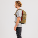 Black Wolf - Pathfinder II 33L Backpack - Terrarium Moss/True Red