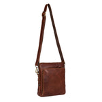 Leather Culture - 22-105 Jeffy Leather tablet side bag - Cognac