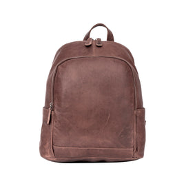 Leather Culture - 22-112 HAWK Medium Leather backpack - Espresso