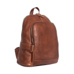 Leather Culture - 22-112 HAWK Medium Leather backpack - Cognac