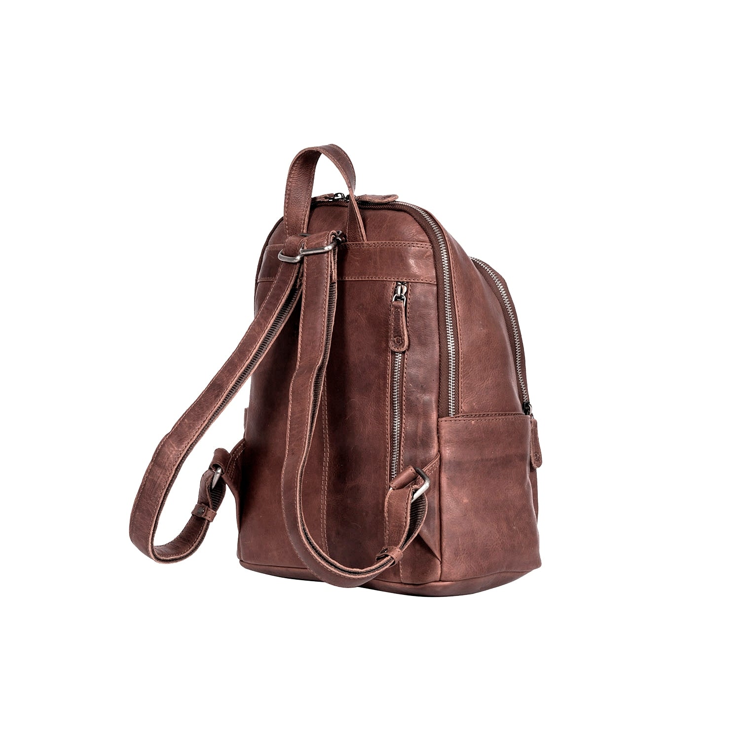 Leather Culture - 22-112 HAWK Medium Leather backpack - Espresso