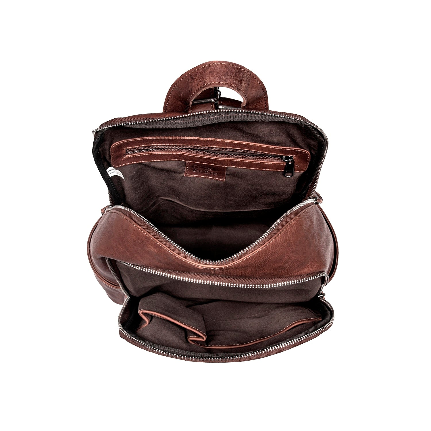 Leather Culture - 22-112 HAWK Medium Leather backpack - Espresso