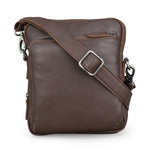 Leather Culture - 22-105 Jeffy Leather tablet side bag - Espresso