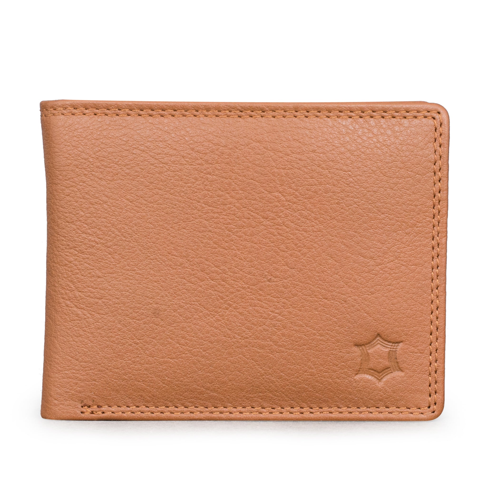 Leather Culture - MW002 Jack Bi-Fold Leather wallet - Tan
