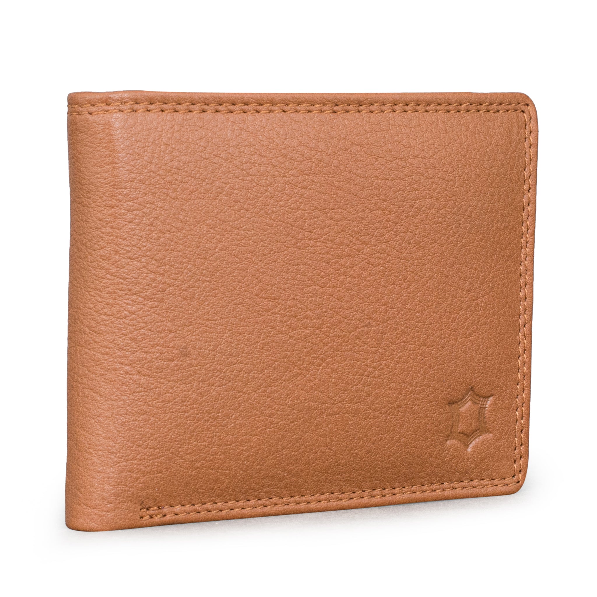 Leather Culture - MW002 Jack Bi-Fold Leather wallet - Tan