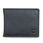Leather Culture - MW001 BRAVE Tripple Fold Leather mens wallet - Black