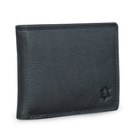 Leather Culture - MW001 BRAVE Tripple Fold Leather mens wallet - Black