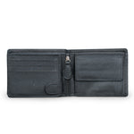 Leather Culture - MW001 BRAVE Tripple Fold Leather mens wallet - Black