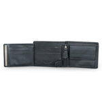 Leather Culture - MW001 BRAVE Tripple Fold Leather mens wallet - Black
