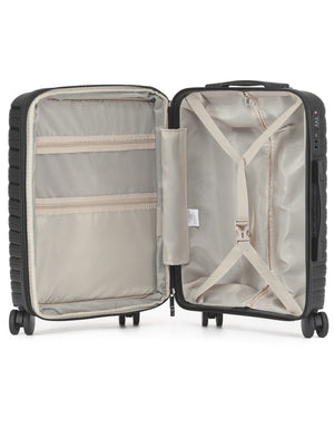 Aus Luggage - ALC6653 ASTRO 55cm on Board spinner - Black