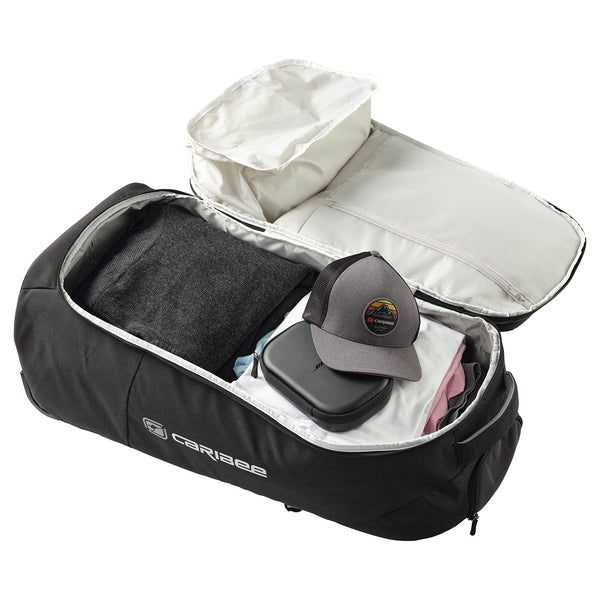 Caribee- Adventure 70L Duffle W Backpack Straps - Black