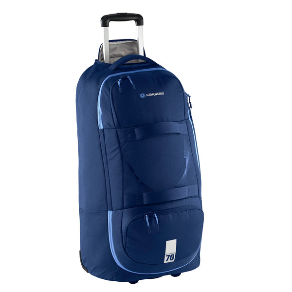 Caribee- Adventure 70L Duffle W Backpack Straps - Rpet Blue