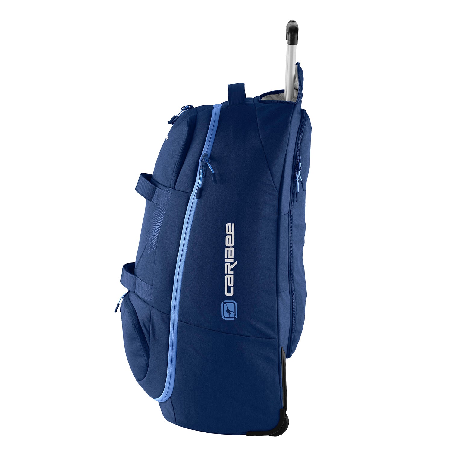 Caribee- Adventure 70L Duffle w Backpack straps - RPET Blue