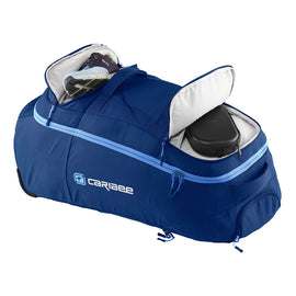 Caribee- Adventure 70L Duffle w Backpack straps - RPET Blue - 0