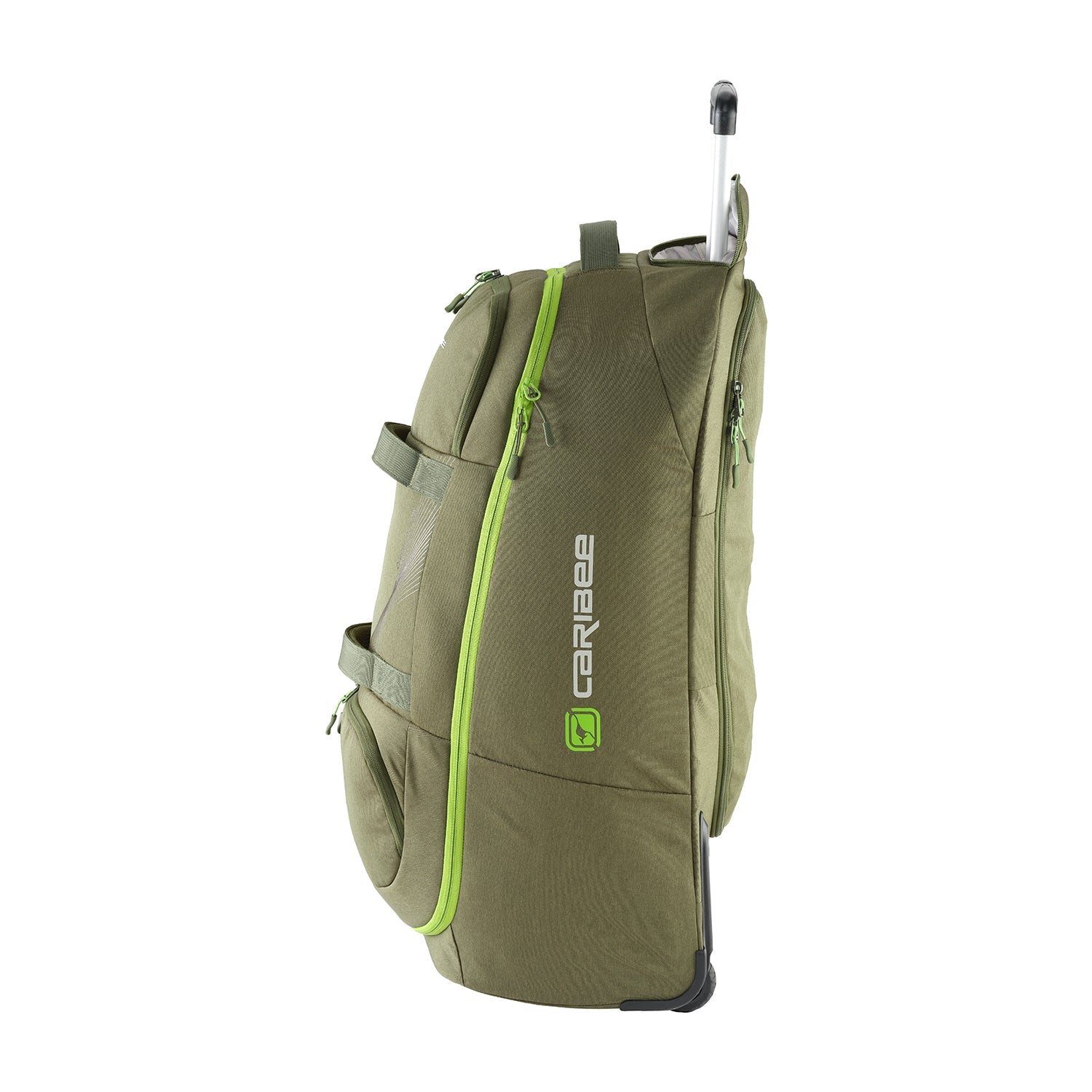 Caribee- Adventure 70L Duffle w Backpack straps - Olive-2