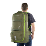 Caribee- Adventure 70L Duffle w Backpack straps - Olive