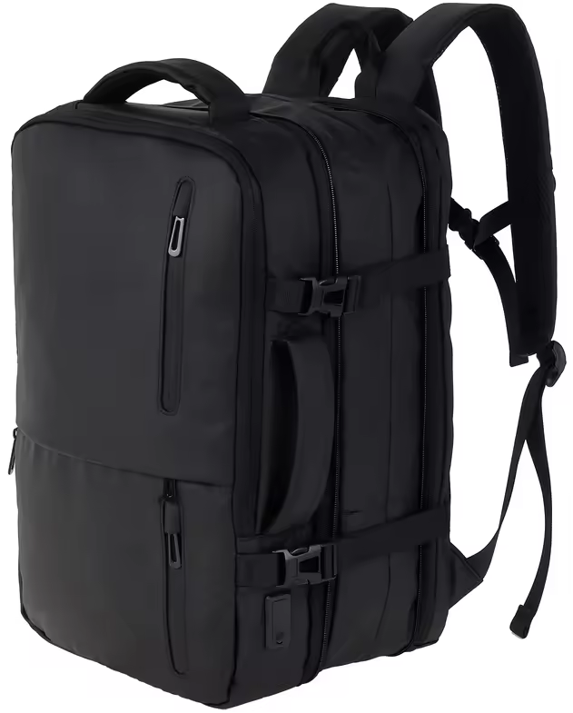 Travelite - TL220104-19in Overnight Travel Backpack w USB and expander ...