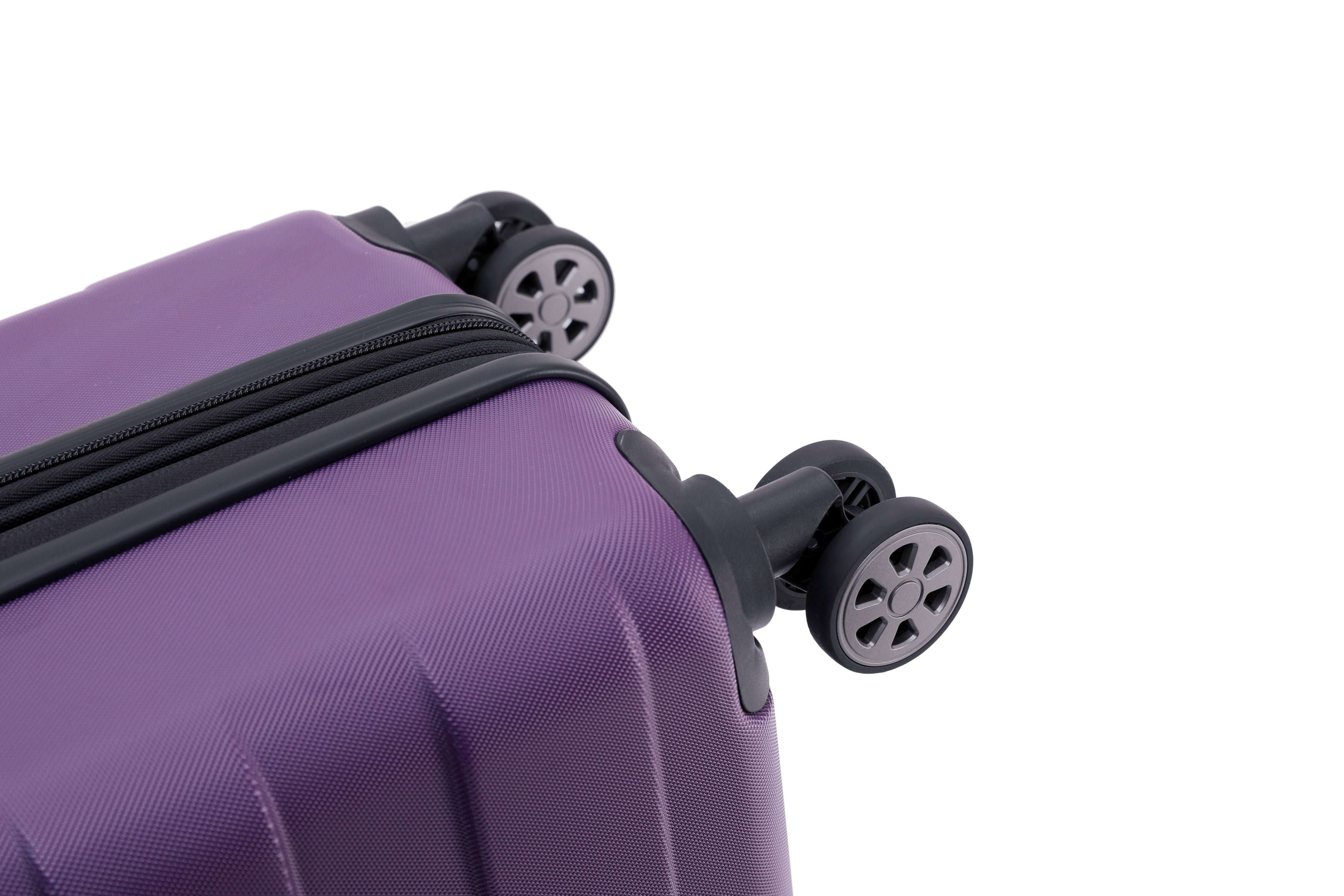 Aus Luggage - ALC250-3A VORTEX Set of 3 suitcases - Purple