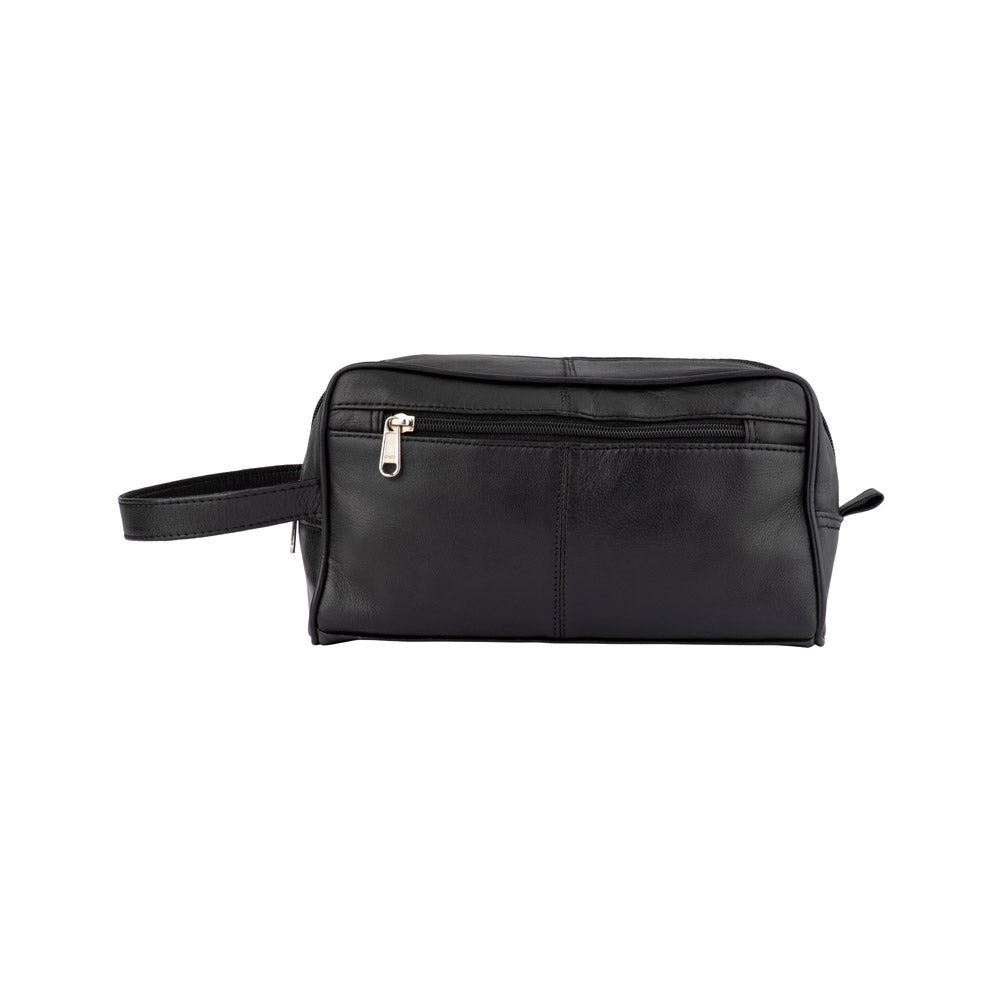 b. - Single Zip Toilety Bag - BB-587 - Black