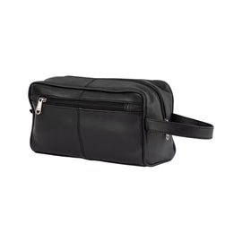 b. - Single Zip Toilety Bag - BB-587 - Black - 0