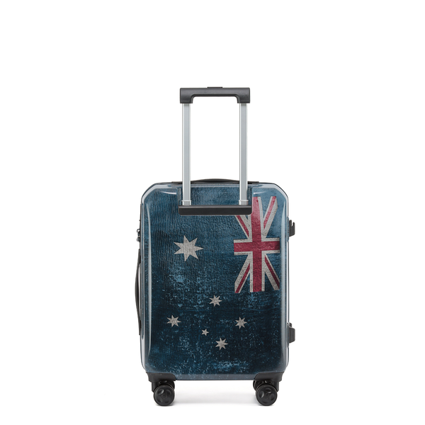 Tosca - TCA705 Australiana 55cm Small Aus Flag Spinner - Navy