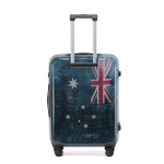 Tosca - TCA705-3 Set of 3 (L-M-S) Australia Flag Australiana Luggage Set - Navy