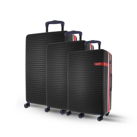 GAP - 30 Set of 3 Suitcases (L-M-S) - Black