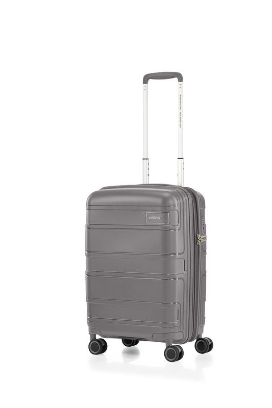 American Tourister - Light Max 55cm Small cabin case - Mercury Grey