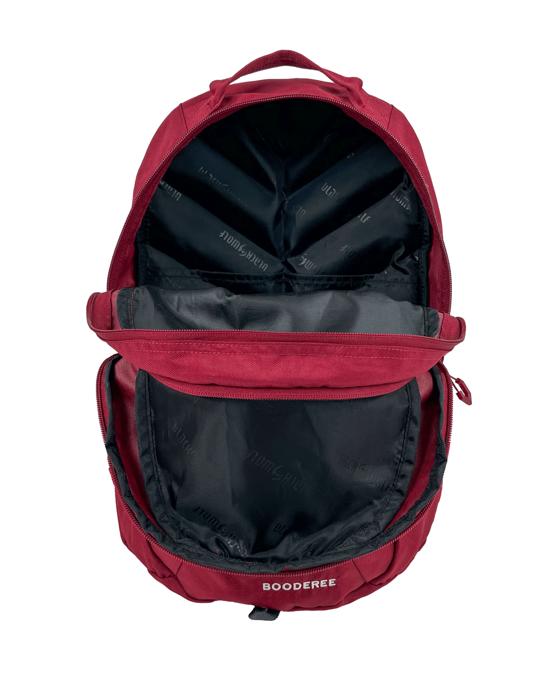 Black Wolf - Booderee 20L Backpack - Tibetan Red