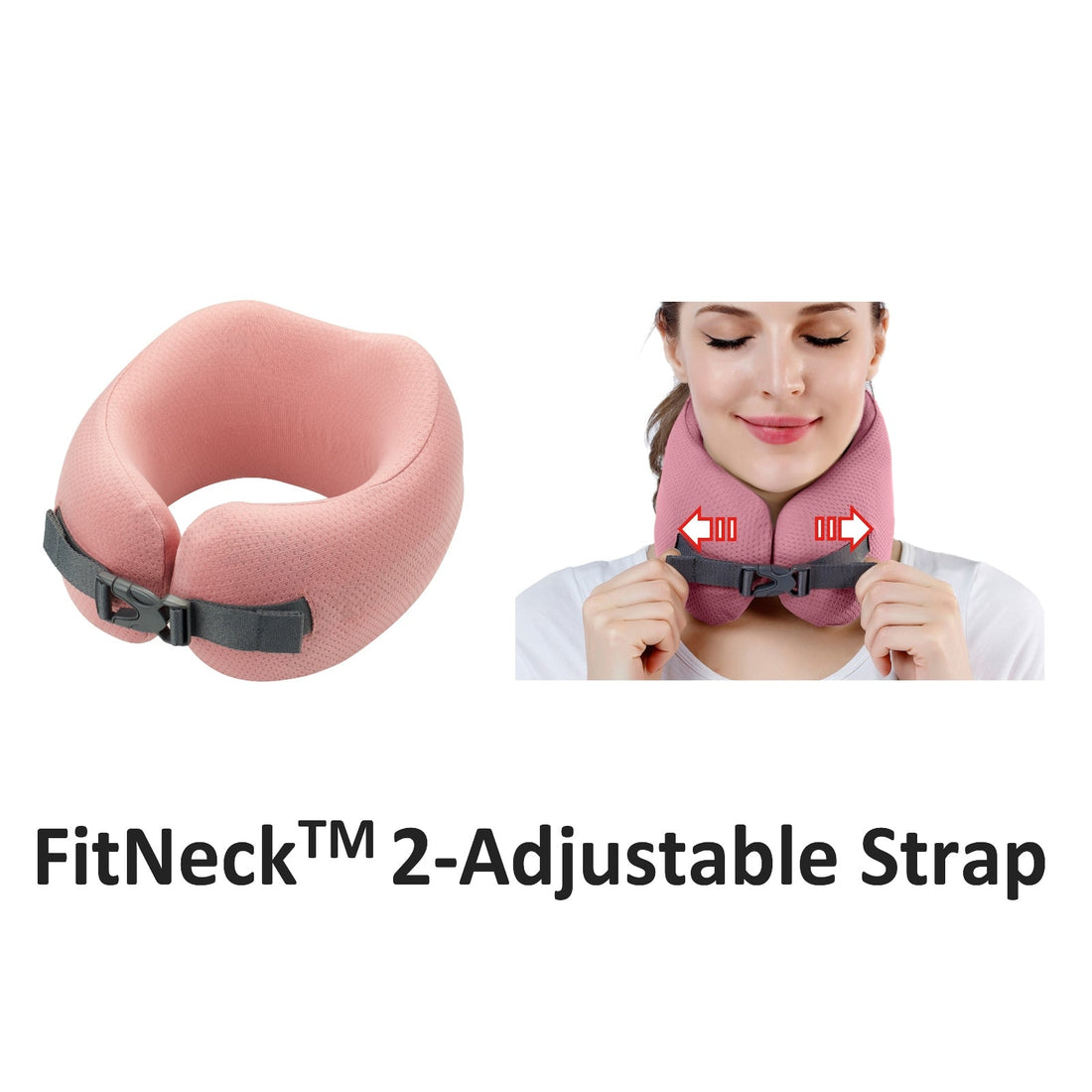 Easynap - Pocket Pillow Chin Cupport Vital Small - Candlight Peach