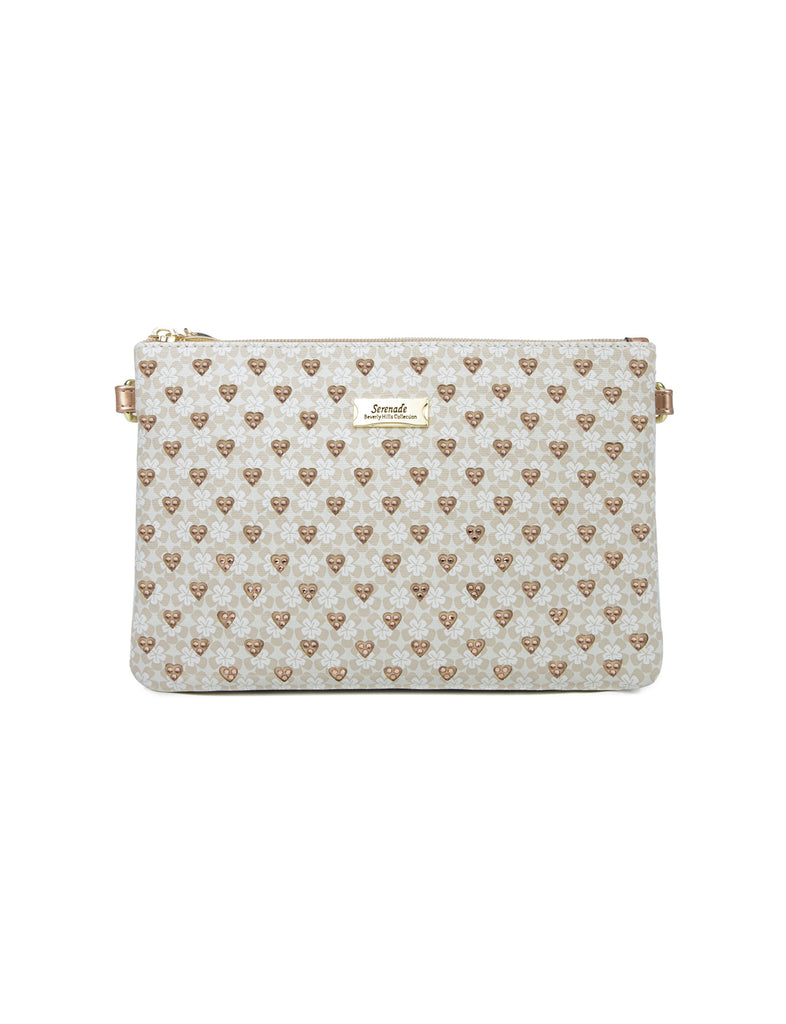 Miss Serenade - CP17-1010 Dylan PU Crossbody - Beige