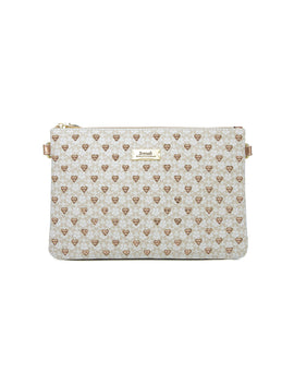 Miss Serenade - CP17-1010 Dylan PU Crossbody - Beige - 0