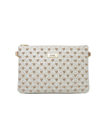 Miss Serenade - CP17-1010 Dylan PU Crossbody - Beige - 0