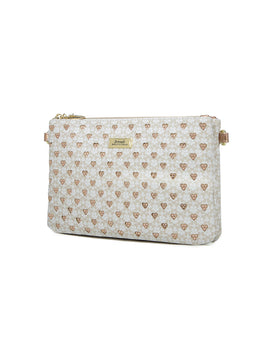 Miss Serenade - CP17-1010 Dylan PU Crossbody - Beige - 0