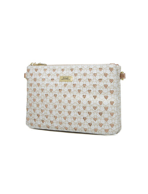 Miss Serenade - CP17-1010 Dylan Pu Crossbody - Beige