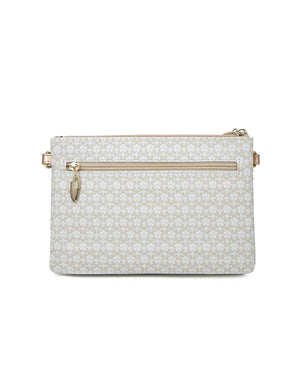 Miss Serenade - CP17-1010 Dylan Pu Crossbody - Beige