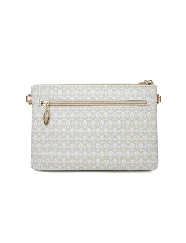 Miss Serenade - CP17-1010 Dylan Pu Crossbody - Beige