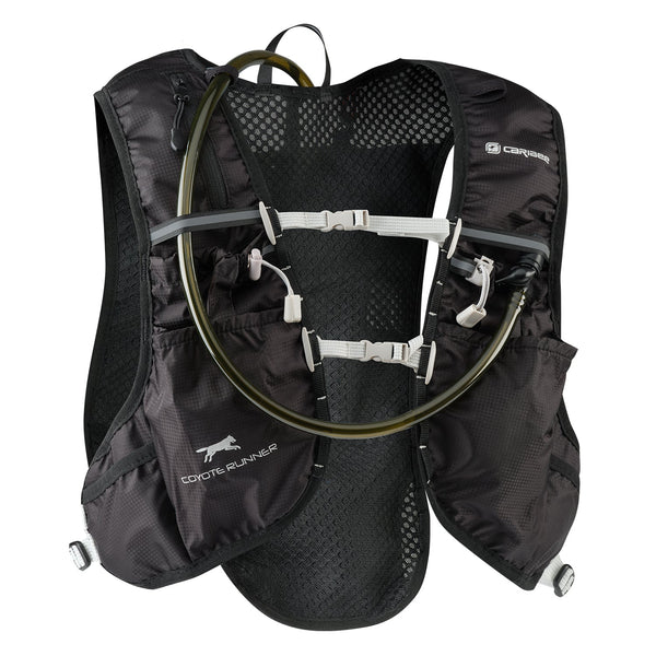 Caribee - Coyote Runner 2L Hydration Vest - Black