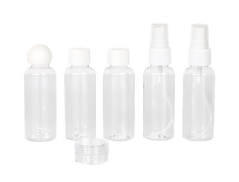 Tosca - TCA036 6pce Plastic Bottle Set